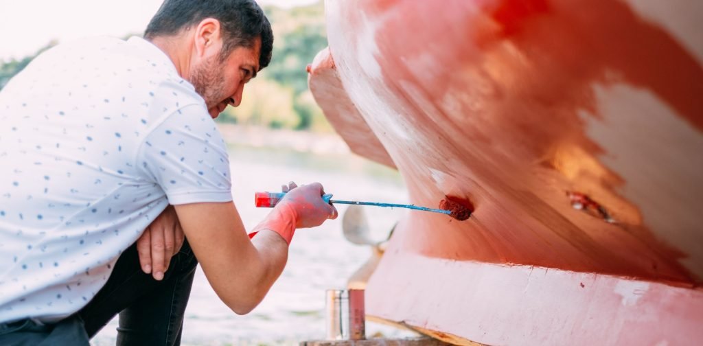 How To Bottom Paint A Boat for The First Time