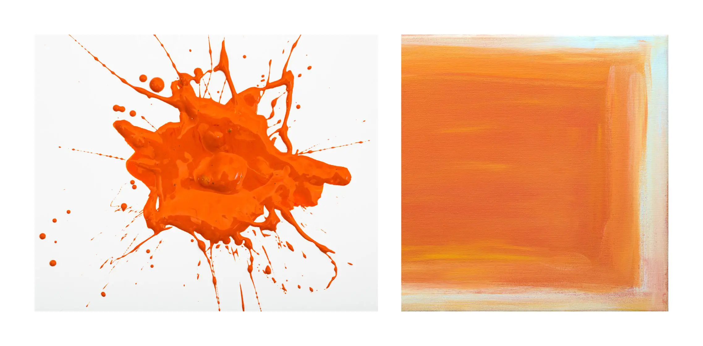 How To Make Orange Color Paint