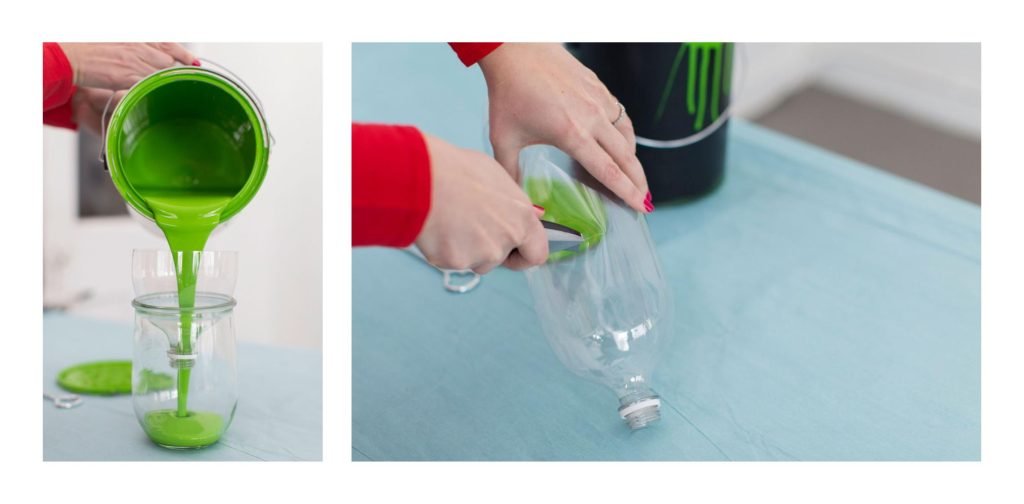 How To Transfer Paint to Smaller Container Painting Doctors