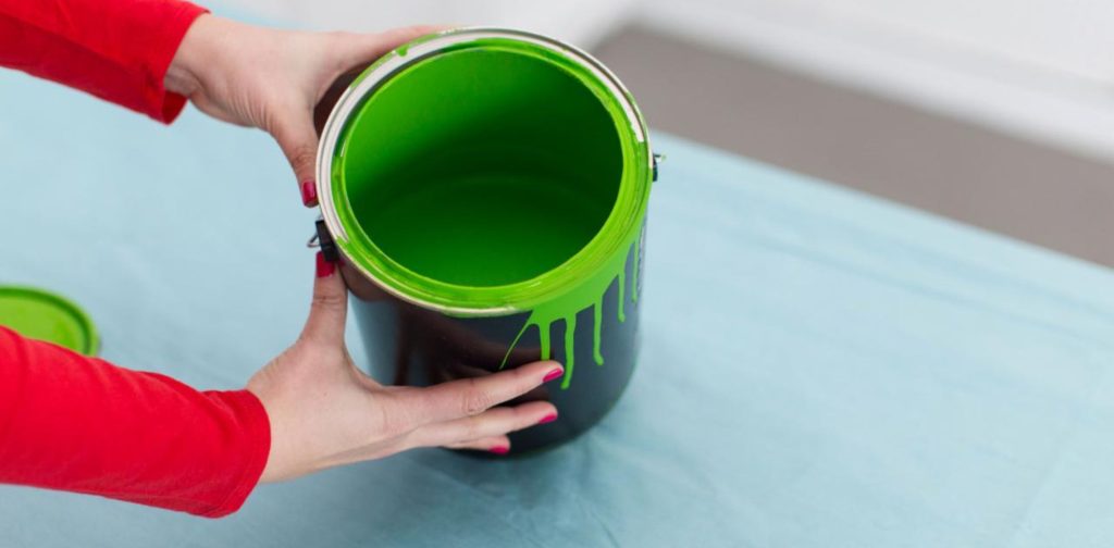 Transfer Paint to Smaller Container