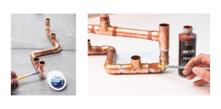 You Paint Copper Pipes