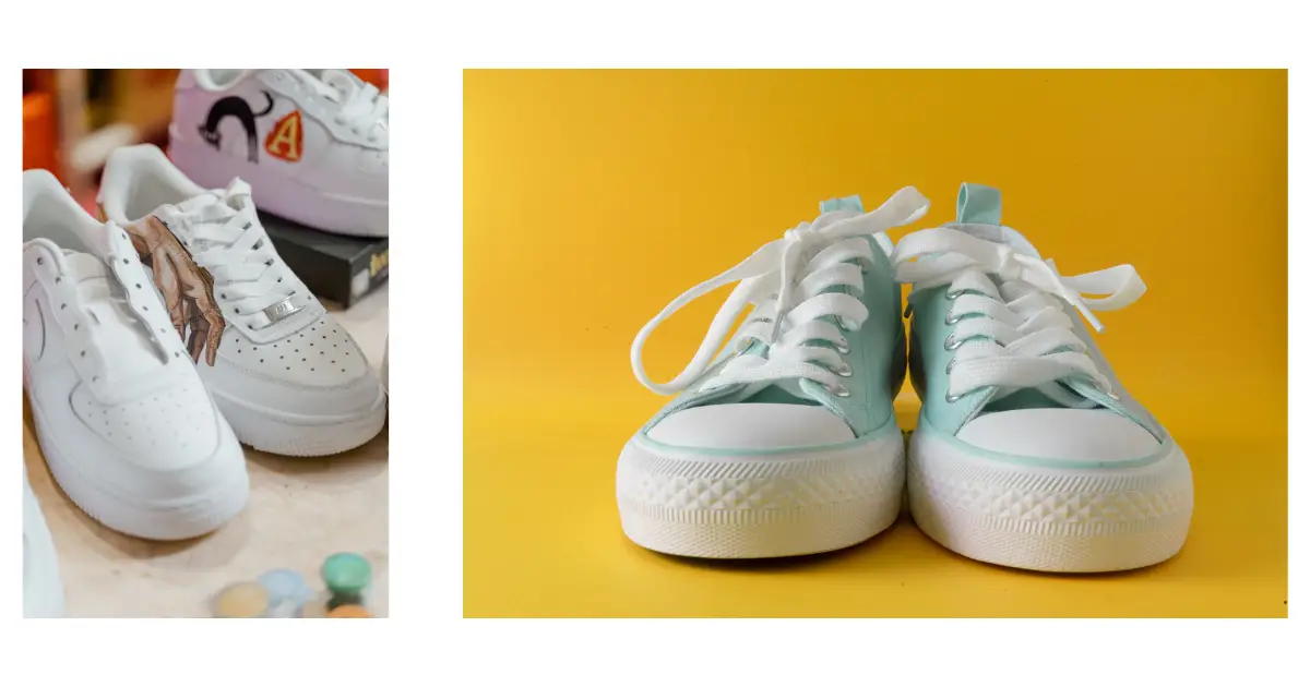 How to Dye Shoelaces With Acrylic Paint