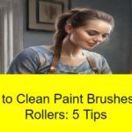 How to Clean Paint Brushes and Rollers Quickly- 5 Easy hacks