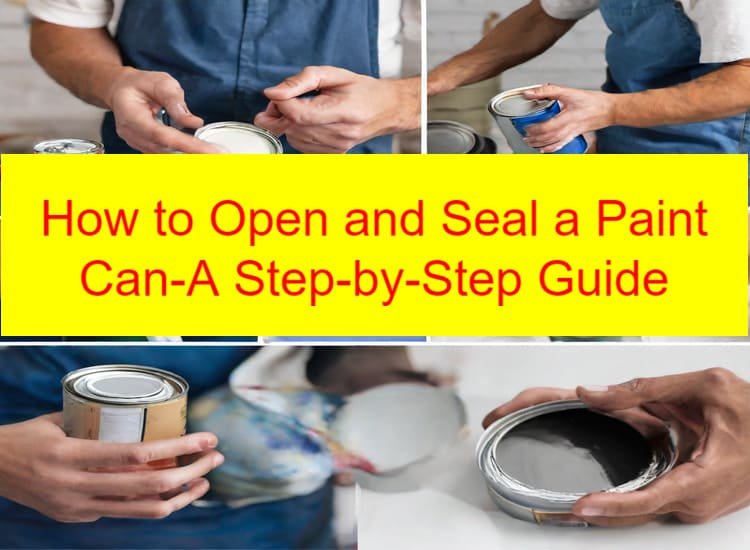 How to Open and Seal a Paint Can-A Step-by-Step Guide