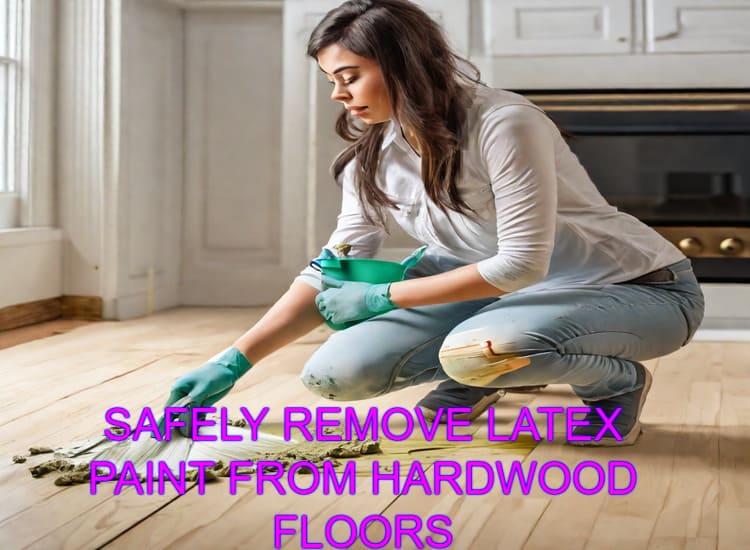 Safely Remove Latex Paint from Hardwood Floors