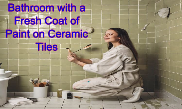 Transform Your Bathroom with a Fresh Coat of Paint on Ceramic Tiles